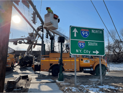 Adaptive Signals being insallted in Greenwich, CT