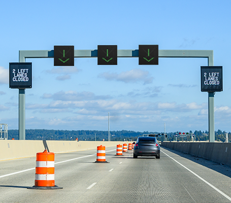 Lane Control Signs (LCS) | SWARCO McCain