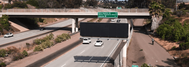 SWARCO Sign over Highway